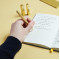 Stylo en laiton Baronfig Squire Precious Metals