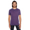 T-shirt unisexe à manches courtes à teinture en croisé de Threadfast