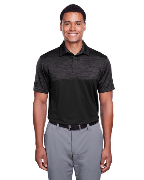 Polo corporatif pour homme à blocs de couleur Polo corporatif pour homme à blocs de couleur