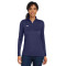 Demi-zip Team Tech pour femme