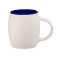 Tasse en céramique Hearth avec couvercle/sous-verre en bois 15oz