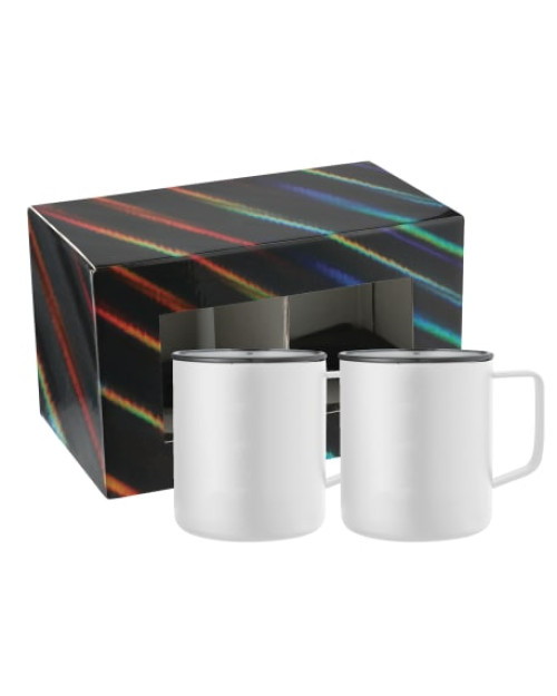 Rover Camp Mug 14oz enduit de poudre 2 en 1 coffret cadeau Rover Camp Mug 14oz enduit de poudre 2 en 1 coffret cadeau