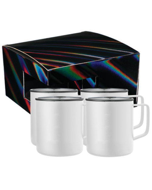 Rover Camp Mug 14oz enduit de poudre 4 en 1 coffret cadeau Rover Camp Mug 14oz enduit de poudre 4 en 1 coffret cadeau