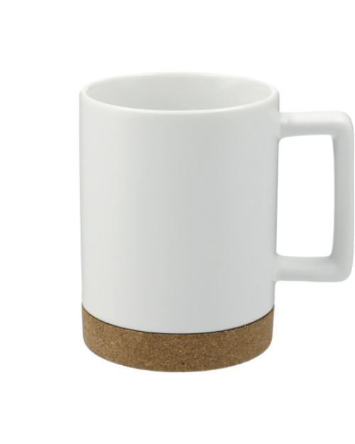 Tasse en céramique Bates de 15 oz avec base en liège Tasse en céramique Bates de 15 oz avec base en liège