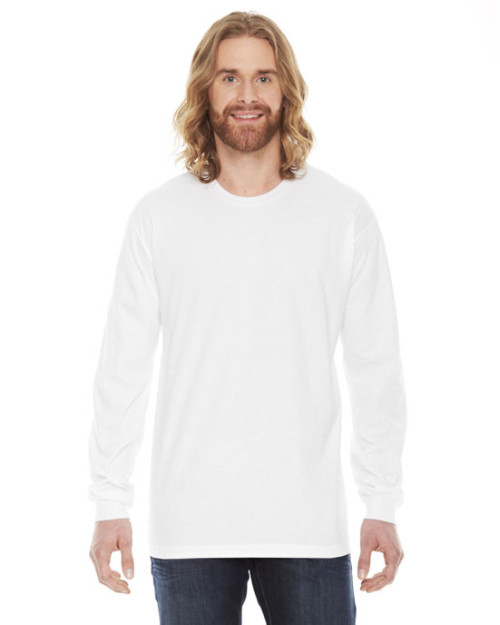 T-shirt unisexe à manches longues en jersey fin de American Apparel