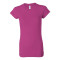 T-shirt côtelé sheer pour femmes