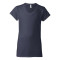 T-shirt softstyle à col en V pour femmes