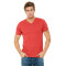 T-Shirt Triblend à manches courtes et à col en V