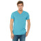 T-Shirt Triblend à manches courtes et à col en V
