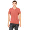 T-Shirt Triblend à manches courtes et à col en V