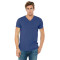 T-Shirt Triblend à manches courtes et à col en V