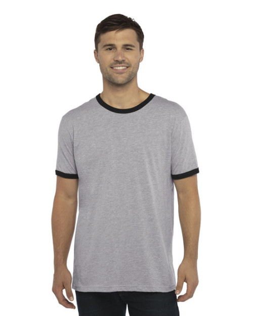 T-shirt unisexe à garniture contrastante de Next Level