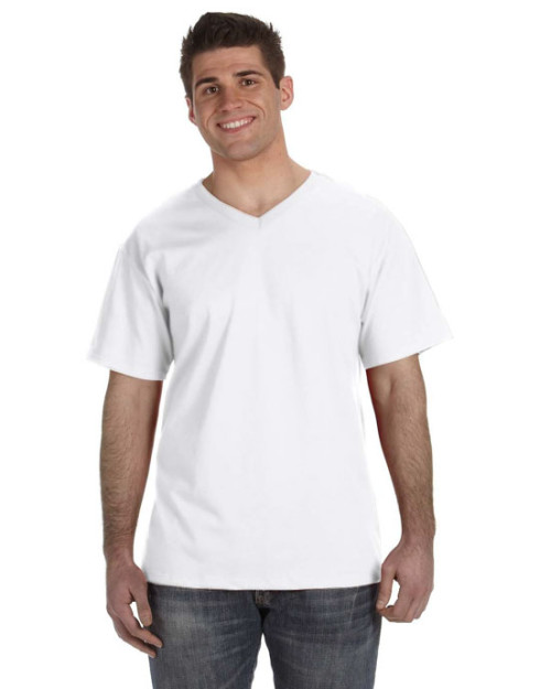 8,3 oz, T-Shirt col en V 100 % Coton Épais HDMC 8,3 oz, T-Shirt col en V 100 % Coton Épais HDMC