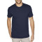 T-shirt suédé ajusté pour homme Premium à col rond