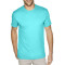 T-shirt suédé ajusté pour homme Premium à col rond