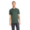 T-shirt suédé ajusté pour homme Premium à col rond