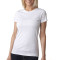 T-shirt pour femme en Tri-mélange à col rond