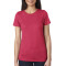 T-shirt pour femme en Tri-mélange à col rond