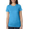 T-shirt pour femme en Tri-mélange à col rond