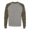Molleton raglan unisexe en mélange spécial