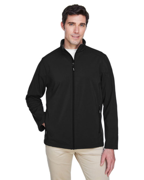 Manteau à extérieur doux pour homme de taille longue Cruise de CORE365MC de deux épaisseurs contrecollées Manteau à extérieur doux pour homme de taille longue Cruise de CORE365MC de deux épaisseurs contrecollées