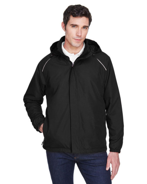 Manteau isolé pour homme de taille longue Brisk de CORE365MC Manteau isolé pour homme de taille longue Brisk de CORE365MC