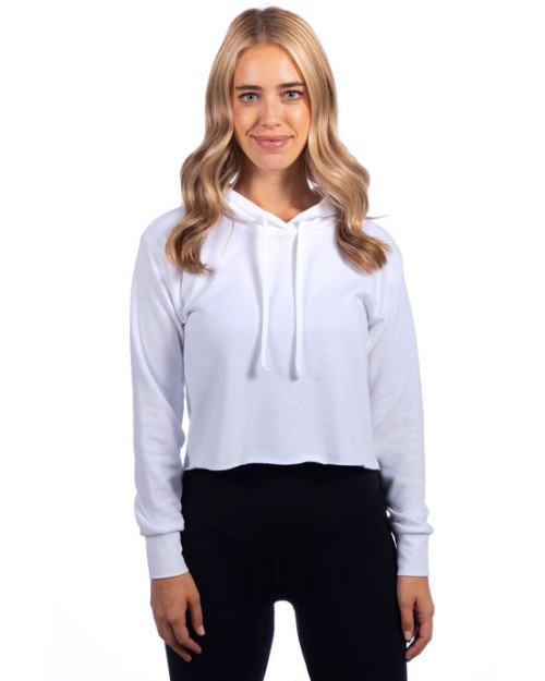 Sweat-shirt court à capuche pour femme Sweat-shirt court à capuche pour femme