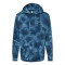 Molleton à capuchon unisexe Tie Dye semi-épais