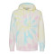 Molleton à capuchon unisexe Tie Dye semi-épais