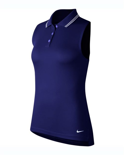 Polo victoire sans manches pour femmes