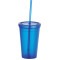 Gobelet à double paroi Iceberg 16 oz avec paille