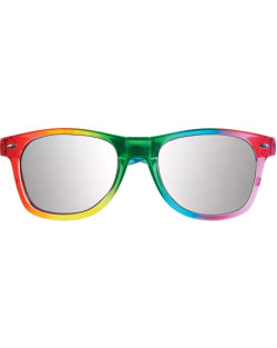 Lunettes de soleil arc-en-ciel à rayons de soleil