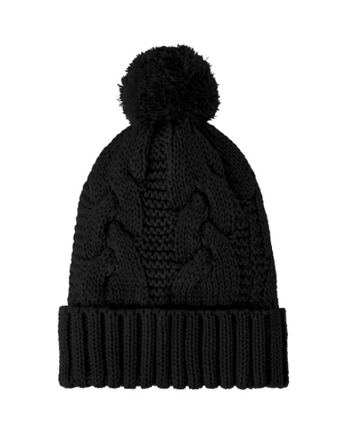 Bonnet unisexe à pompon en tricot DIVERGENT Bonnet unisexe à pompon en tricot DIVERGENT