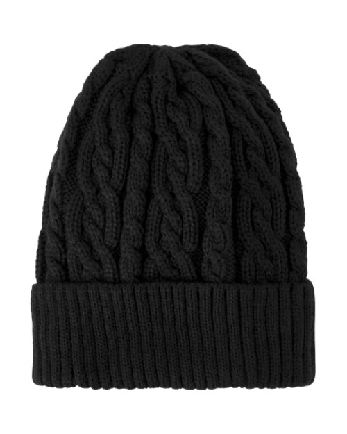 Bonnet à revers en tricot OPTIMAL unisexe