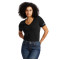 American Giant T-shirt classique en coton à col en V - Femme