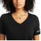 American Giant T-shirt classique en coton à col en V - Femme