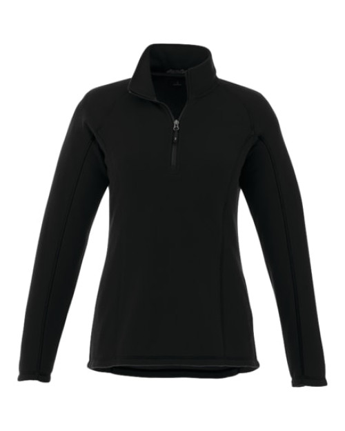 Demi-zip en polypolaire Bowlen pour femmes Demi-zip en polypolaire Bowlen pour femmes