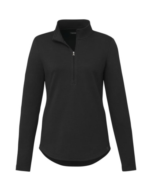 Demi-zip RIGI Eco Knit pour femmes Demi-zip RIGI Eco Knit pour femmes