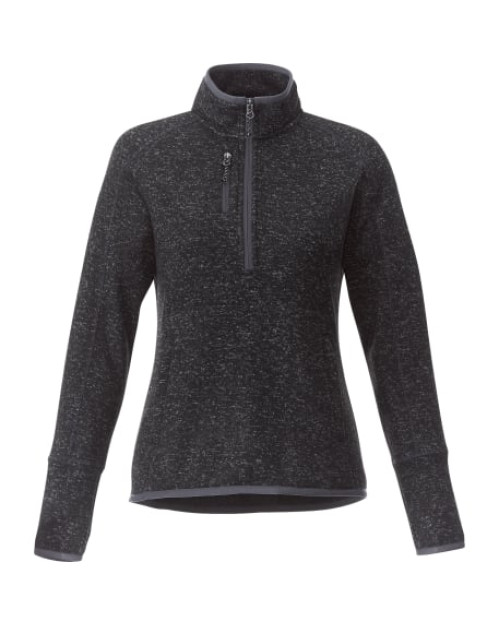 Veste en tricot à demi-zip VORLAGE pour femmes Veste en tricot à demi-zip VORLAGE pour femmes