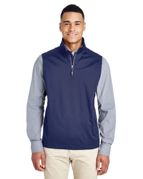 Veste pour homme Techno Lite de trois épaisseurs à coquille en tricot Tech-Shell et glissière mi-hauteur Veste pour homme Techno Lite de trois épaisseurs à coquille en tricot Tech-Shell et glissière mi-hauteur