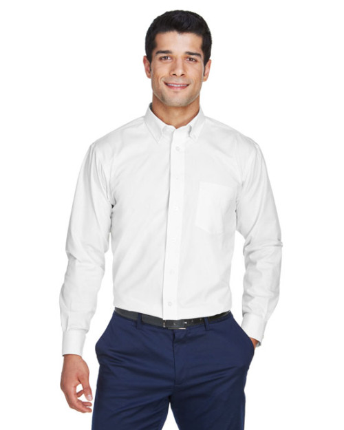 Chemise unie pour homme en oxford Collection CrownMC Chemise unie pour homme en oxford Collection CrownMC