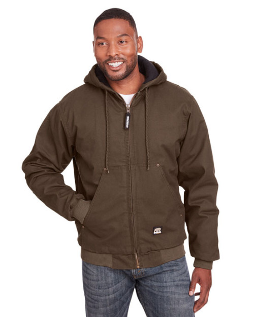 Veste à capuche en coton lavé Highland pour hommes Veste à capuche en coton lavé Highland pour hommes