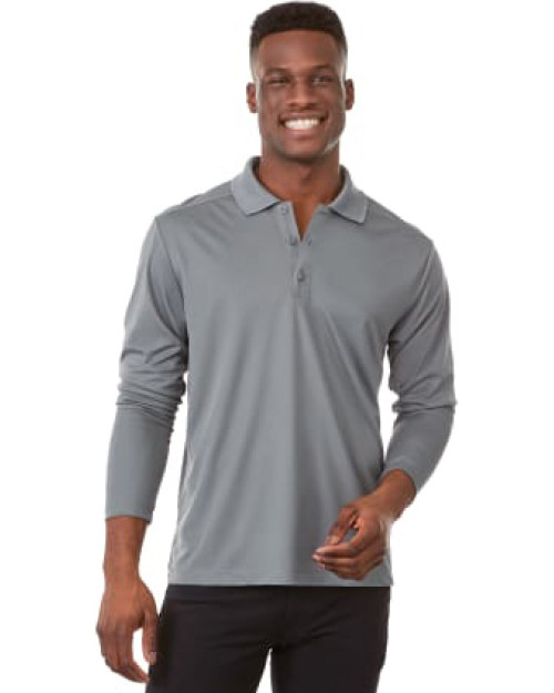 Polo à manches longues MORI pour hommes Polo à manches longues MORI pour hommes