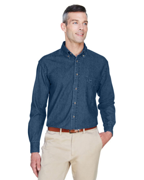 Chemises en twill Easy Blend à manches longues avec anti-tache Chemises en twill Easy Blend à manches longues avec anti-tache