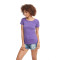 T-shirt pour femme Ideal à col rond et manches courtes
