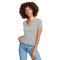 T-shirt pour femme Idéal à col en V