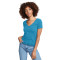 T-shirt pour femme Idéal à col en V