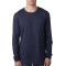 T-shirt ajusté pour homme Premium à col rond et manches longues