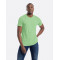 T-shirt ajusté pour homme Premium CVC à col rond