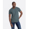 T-shirt ajusté pour homme Premium CVC à col rond